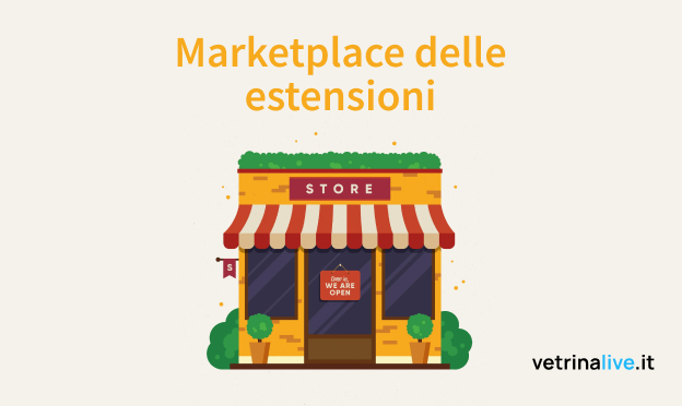 marketplace delle estensioni