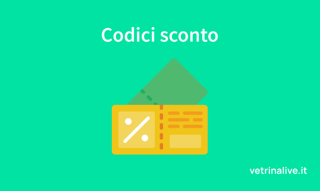 codici sconto su vetrina live